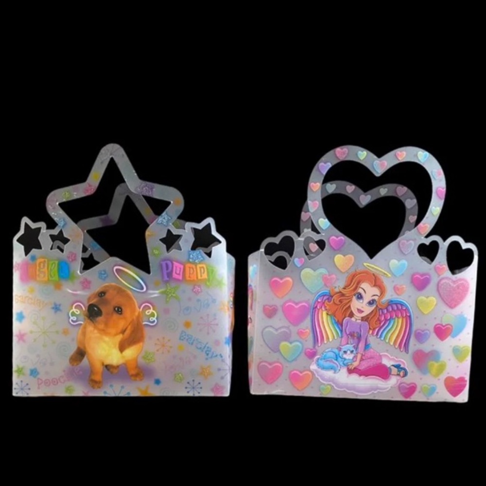 Lisa frank totes barclay and angel
